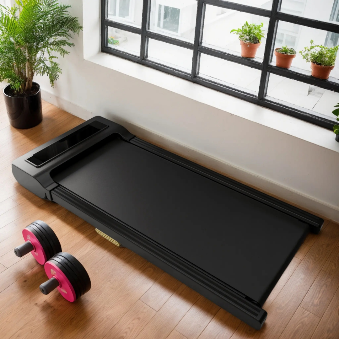 High-Efficiency Brushless Motor Treadmill With LED Display And Countdown Modes, Compact Design, Supports 275lbs Capacity, Ideal For Home Fitness