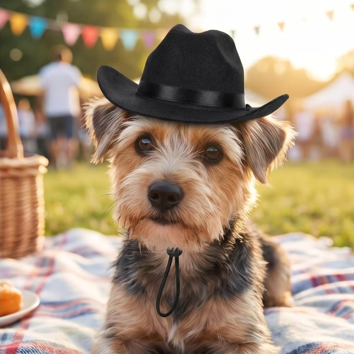 Small Cowboy Pet Hat For Cats Dogs Party Festival Costume Photo Accessory