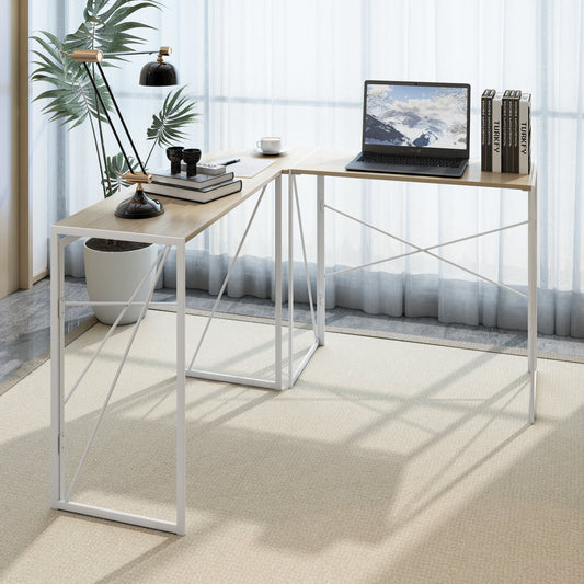 Modern Design L-Shaped Desk Corner Computer Desk PC Laptop Computer Table Study Desk Home Office