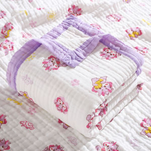 Baby Bath Towel Six-layer Pure Cotton Gauze Blanket