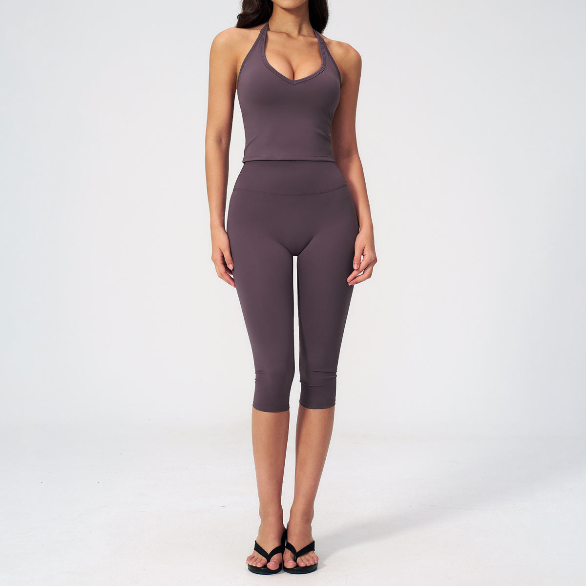 Womens Slimming Casual Yoga Outfit Set