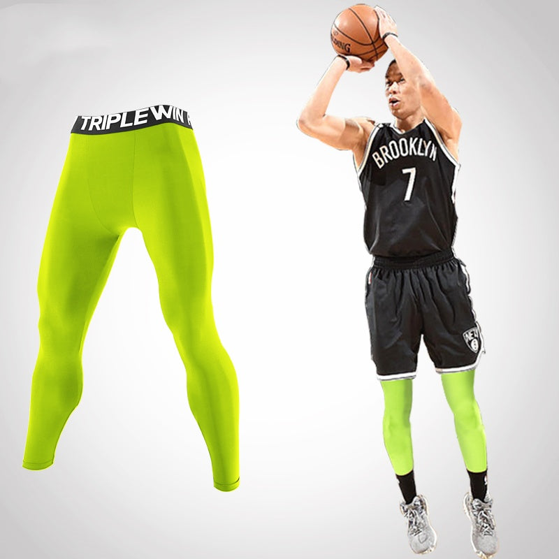 Quick-drying Basic Thin Sports Fitness Elastic Pants